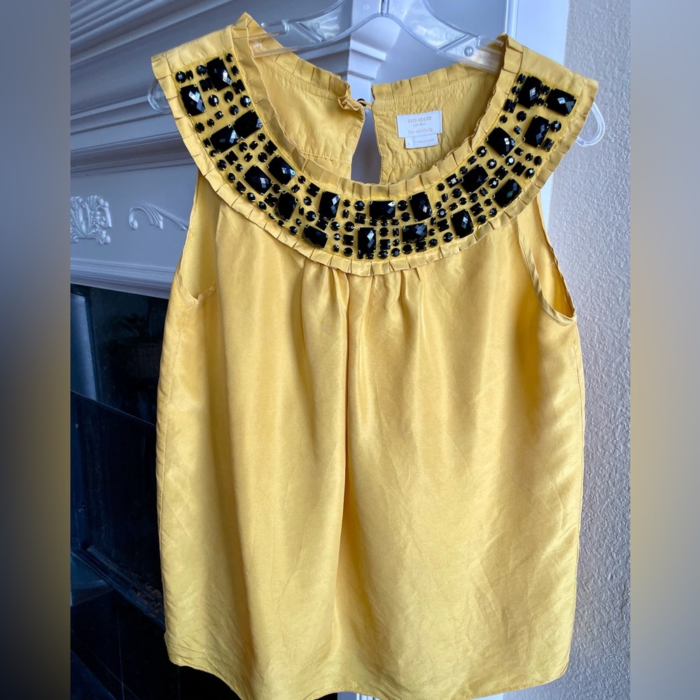 Kate Spade silk blouse size Large
